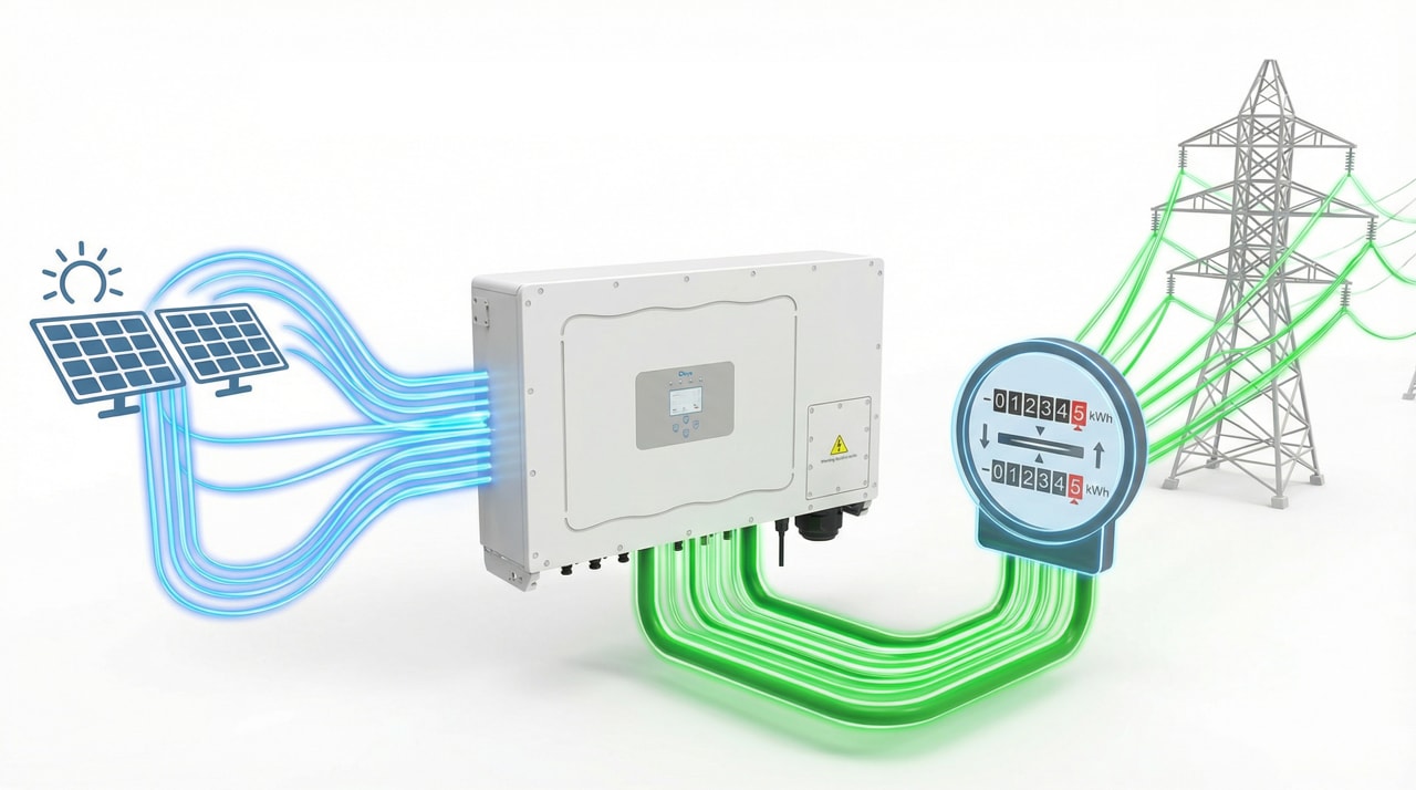 Deye on-grid invertori