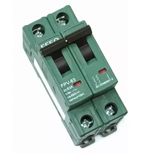 feeo fpv 63 2p 550v 63a o‘zgarmas tok (dc) avtomatik o‘chirgichi