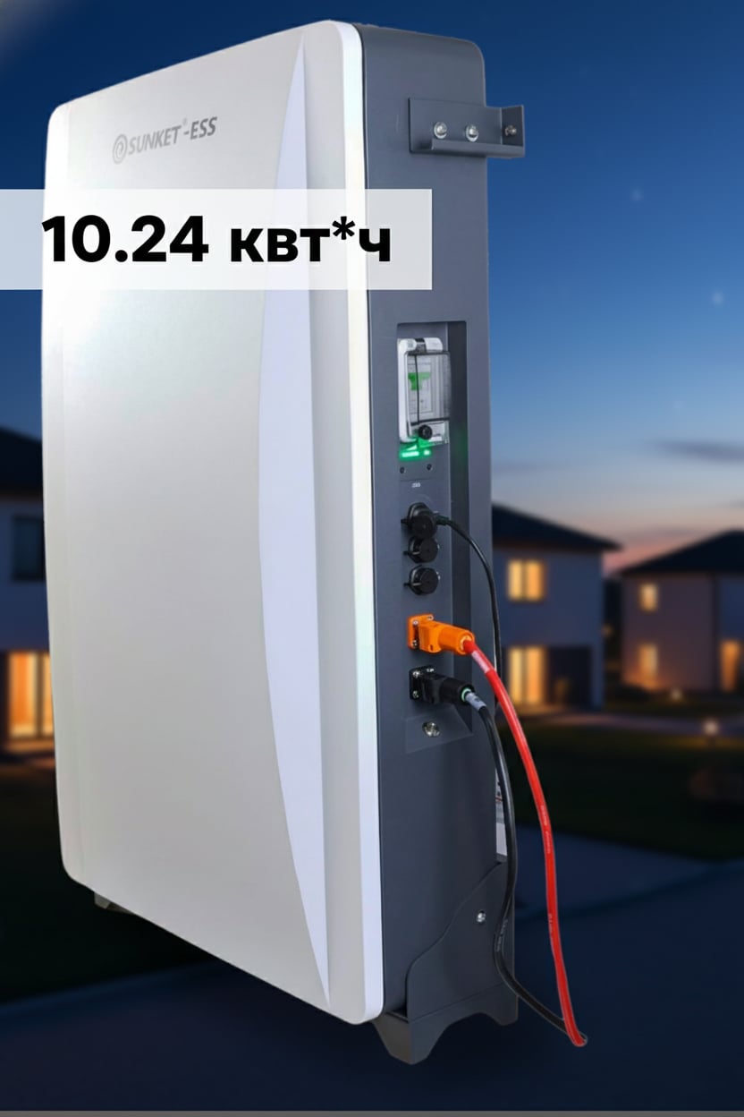 sunket 10.24 kvt*soat lifepo₄ akkumulyator batareyasi