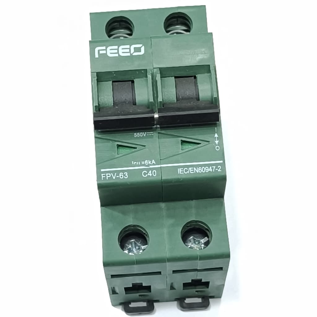 feeo fpv 63 2p 550v 40a o‘zgarmas tok (dc) avtomatik o‘chirgichi feeo fpv 63 2p 550v 40a o‘zgarmas tok (dc) avtomatik o‘chirgichi