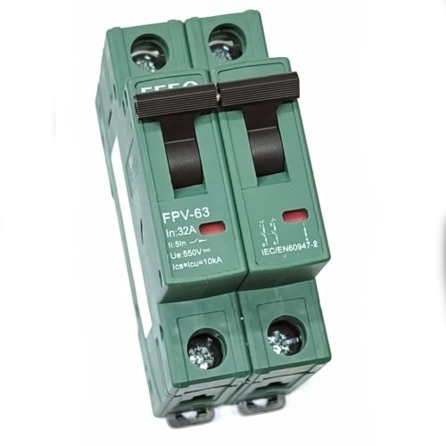 feeo fpv 63 2p 550v 32a o‘zgarmas tok (dc) avtomatik o‘chirgichi