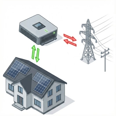on grid quyosh elektr stansiyasi